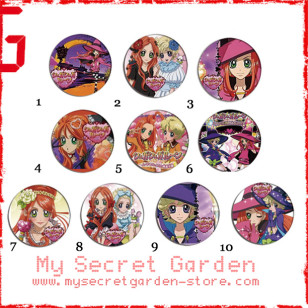 Sugar Sugar Rune シュガシュガルーン Anime Pinback Button Badge Set 1a or 1b( or Hair Ties / 4.4 cm Badge / Magnet / Keychain Set )